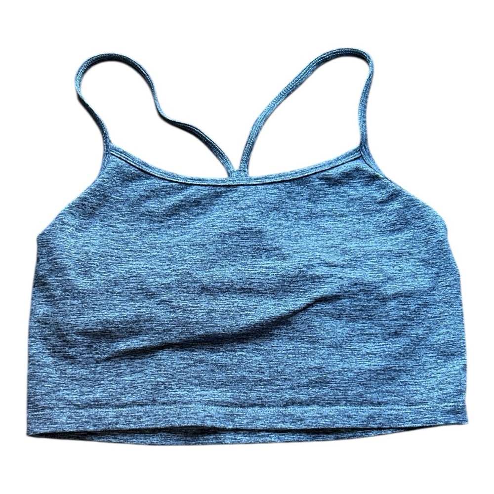 aerie offline Heather Purple Longline Bralette